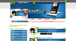 Desktop Screenshot of greenmp3.pl